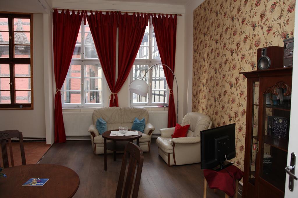 Ferienwohnung Hoellenblick 크베들린부르크 객실 사진